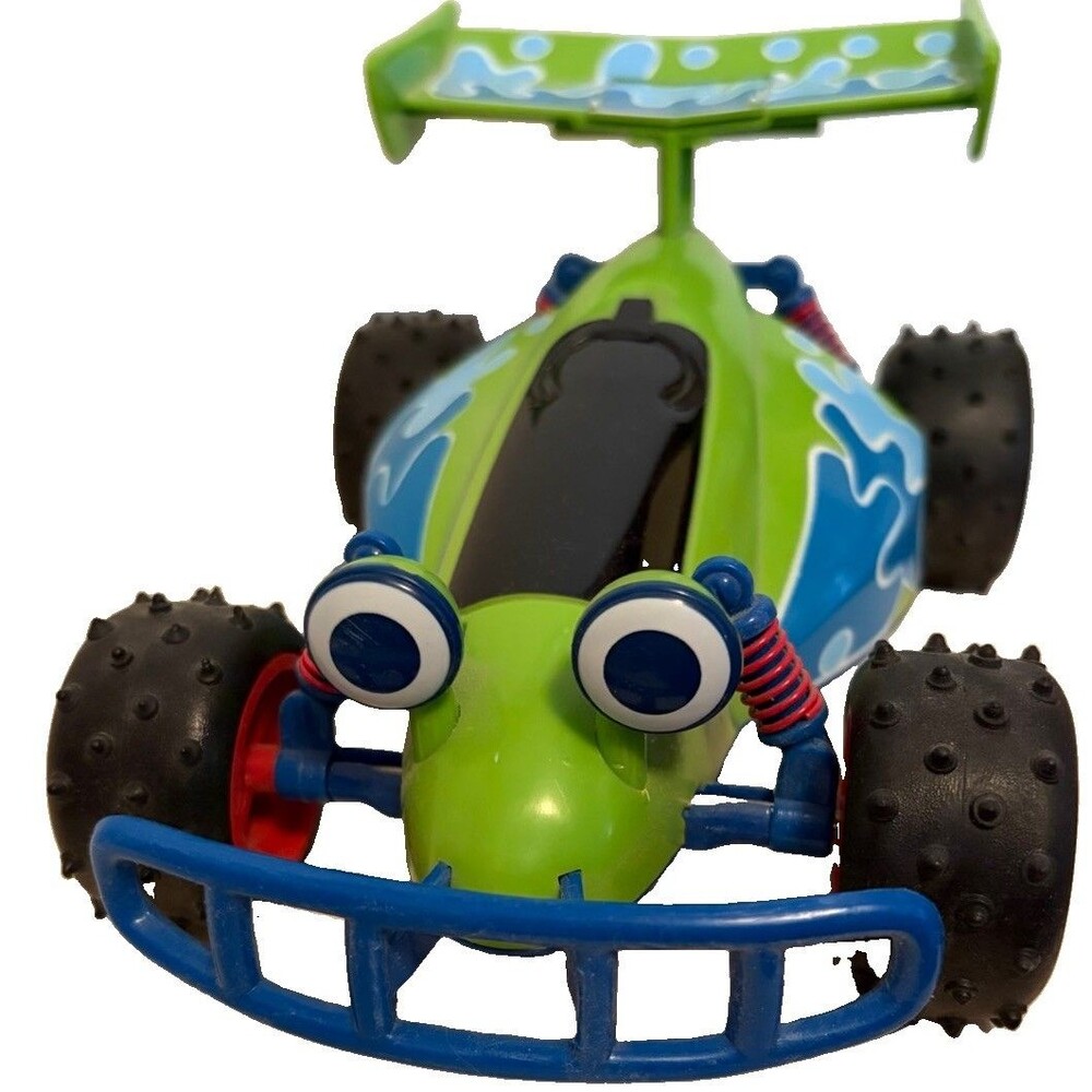 Vintage Thinkway Disney Toy Story Free Wheel Buggy Race Car 8" Vehicle (Not RC)